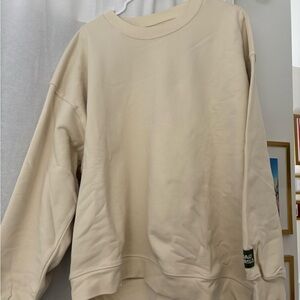 Daily Drills Cream Crewneck Sweatshirt
